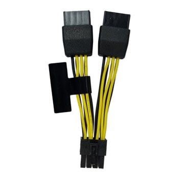 8 Pin EPS to Dual 8 Pin PCIe cable